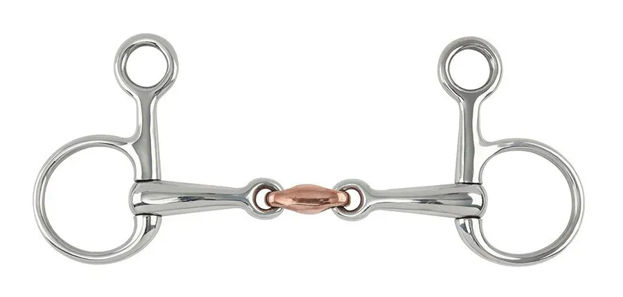 Soldes Mors Baucher double brisure cuivre Shires - 115 mm - Acier inoxydable