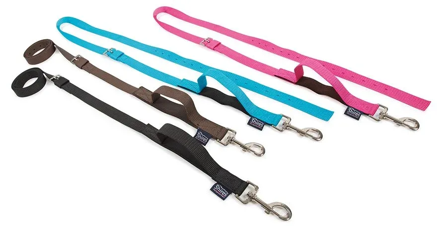 Achat Immdiat Rnes nylon Shires – Cheval – Noir