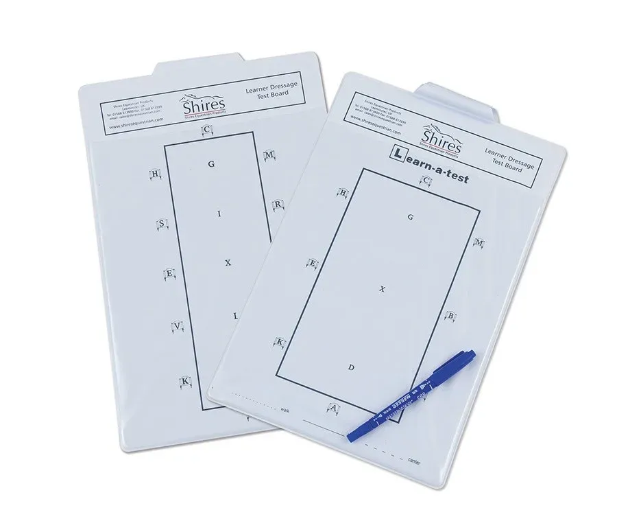 Tableau d&rsquo;apprentissage pour test de dressage – Blanc Acheter En Ligne