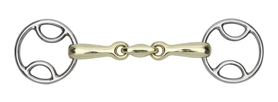 Promotion Mors 3 effets Double brisure Shires - 125 mm - Laiton