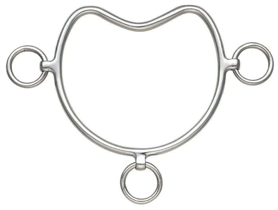 Dernire Chance Mors Chifney Shires - 140 mm - Acier inoxydable