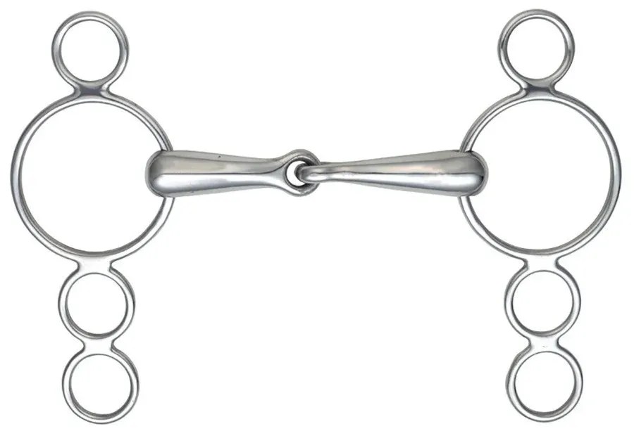 Super Prix Mors Pessoa simple brisure Shires – 150 mm – Acier inoxydable
