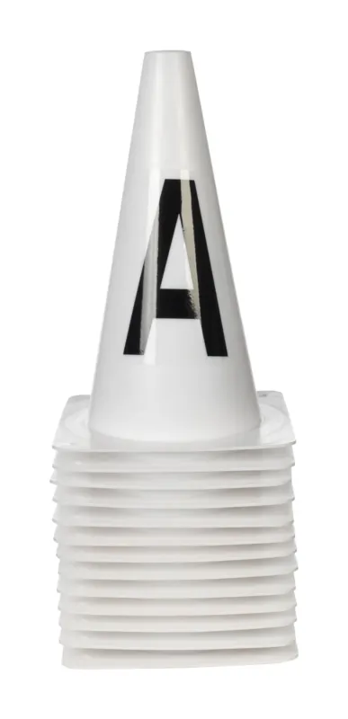 Produit De Marque Pylnes de piste HKM Dressage Hobby Horsing - Blanc