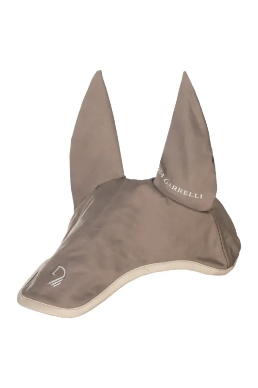Bonnet anti-mouches HKM Amalfi Soft - Poney - Taupe Super Prix