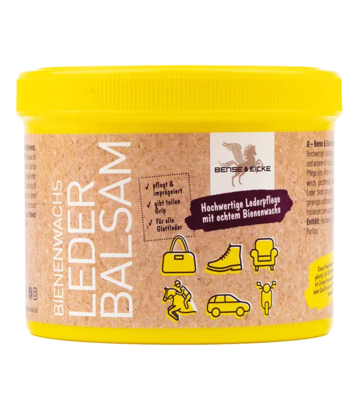 Haute Qualit Baume cire d&rsquo;abeille Bense & eicke cuir – 500 ml