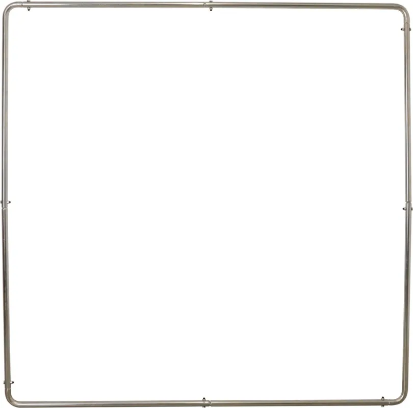Cadre Kerbl filet  foin – 181 x 181 cm – Mtal galvanis Populaire