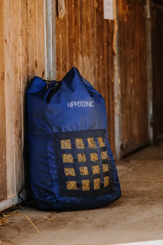 Sac foin Hippotonic Rectangle - L 80 x l 65 cm - Marine Offre Du Jour