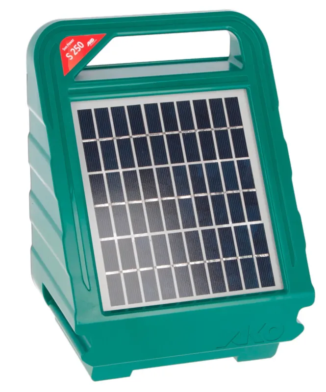 Electrificateur solaire Sun Power S 250 AKO - 11,2 V - Vert Bon Plan