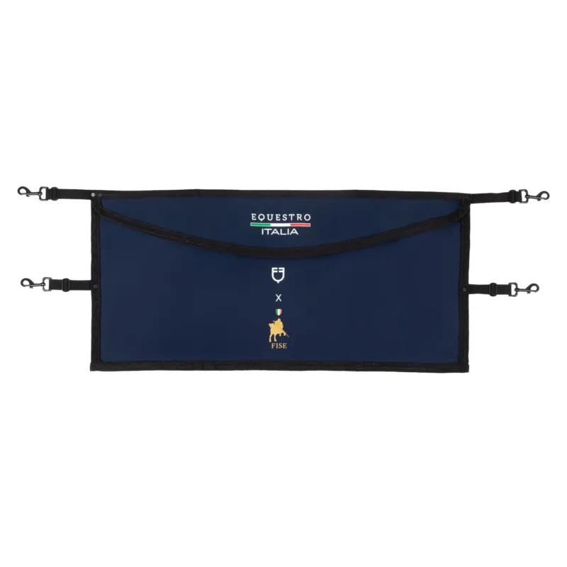 Porte de box Equestro x FISE avec logo brod - Marine blazer Authentique