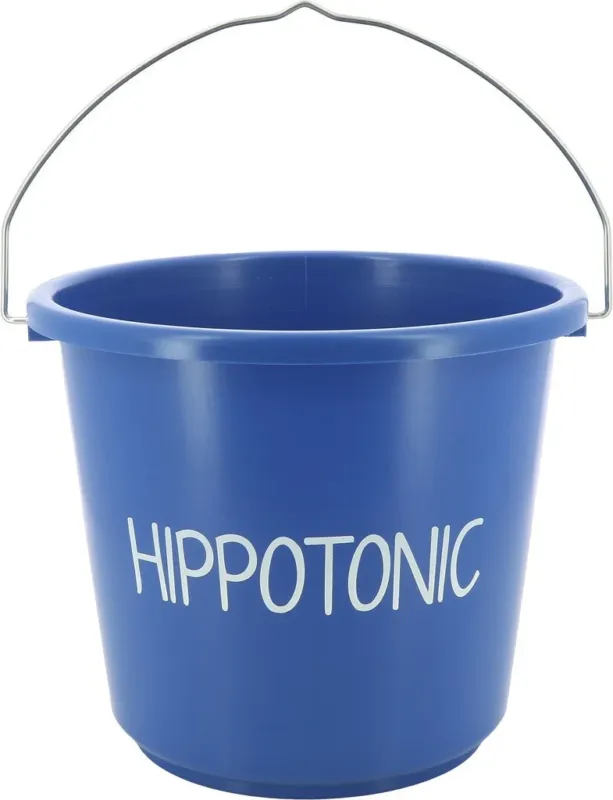 Seau d'curie Hippotonic 12 litres - Bleu Meilleur Prix