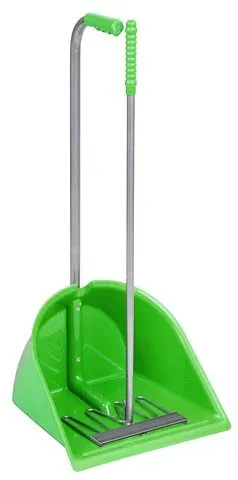 Nouvel Arrivage Pelle et Rateau Crottins Mistboy 90 Cm Kerbl - Vert