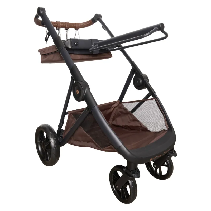 Livraison Express Chariot de selle pliable Imperial Riding Carry Light - Marine / chocolat