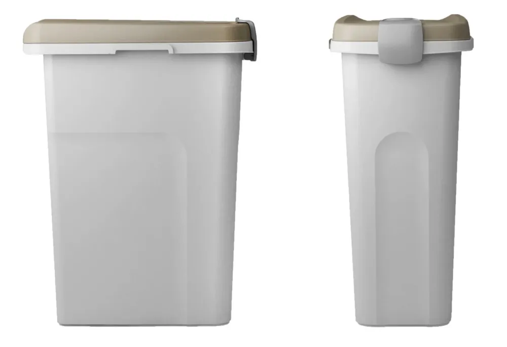 Offre Exclusive Conteneur aliments Petfood Kerbl - 7 L - Blanc / marron