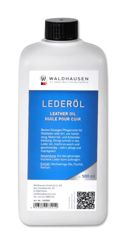 Nouveaut Huile pour cuir Waldhausen 500 ml - 500 ml