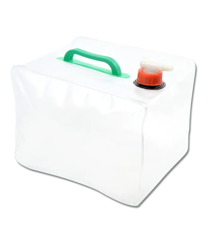 Solde Bidon deau pliable Waldhausen – 10 L – Transparent
