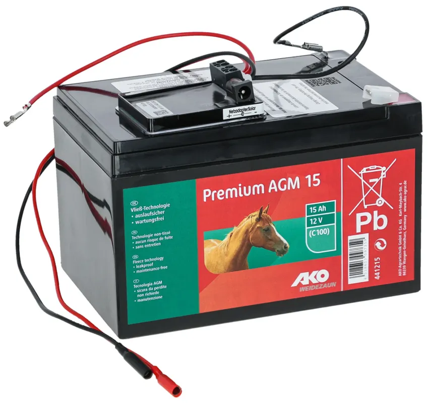 Pas Cher Kit complet Premium AGM 15 Ah AKO