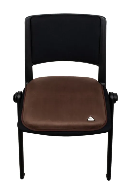 Protge-sige en gel pour chaise Classic Acavallo - Marron Usine Directe