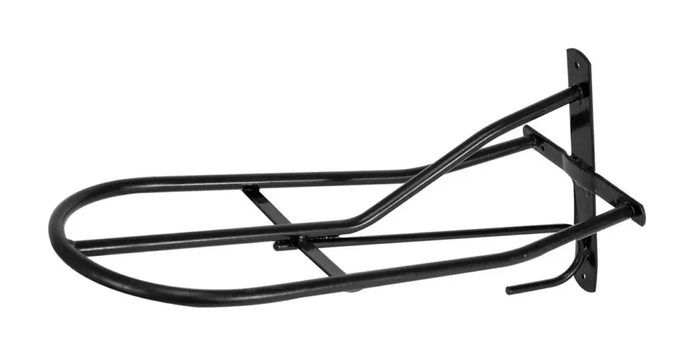 Bon Plan Support de Selle Anglaise Mural Fixe Umbria Equitazione – Noir