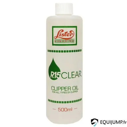 Huile R&rsquo;15 Pour Tondeuse 500 ml Lister# Meilleur Prix
