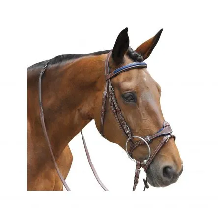 Bridon Paris muserolle combine Flags And Cup – CHEVAL/FULL – NOIR Must-Have