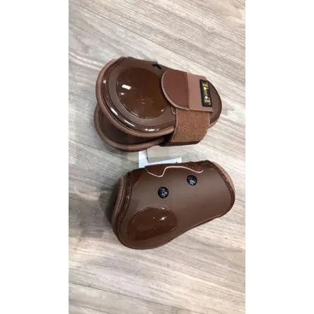 Protges boulets coque et cuir T de T - BRUN/NOIR - PONEY Satisfait Ou Rembours