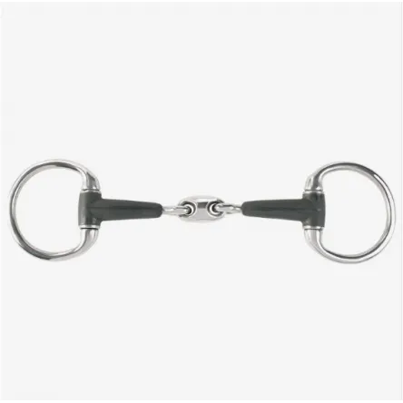 Mors Olive Double Brisure Caoutchouc Horze# Remise