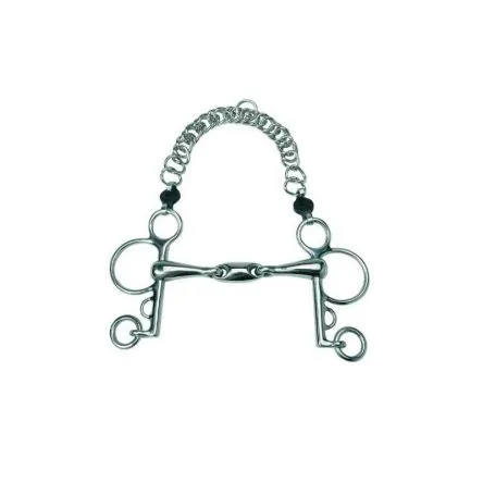 Dernire Chance Mors pelham Double Brisure Metalab – 125MM – INOX – 17MM
