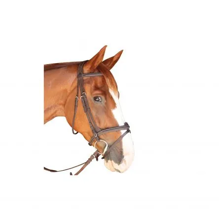 Bridon surpiqu Dinard Crois Privilge Equitation – PONEY – NOIR Quantit Limite