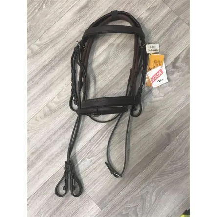 Certifi Bridon La Baule Muserolle Combine Privilge equitation – PONEY – NOIR