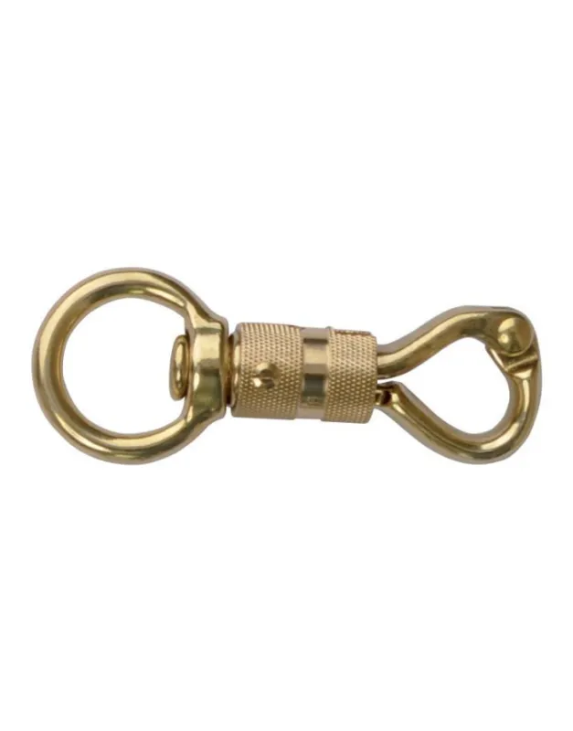 Mousqueton de scurit avec virole et oeil rond Prix Choc