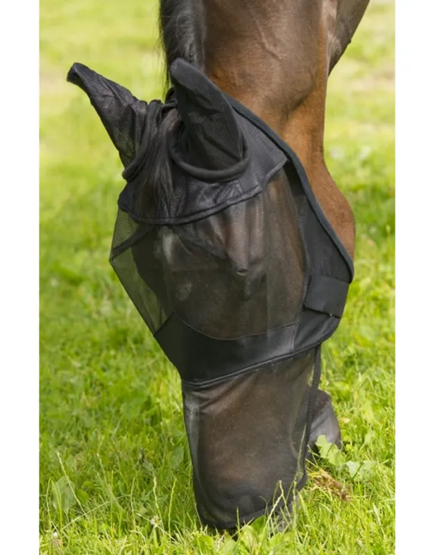 Dernier Modle Masque anti-mouches filet fin et protection de naseaux