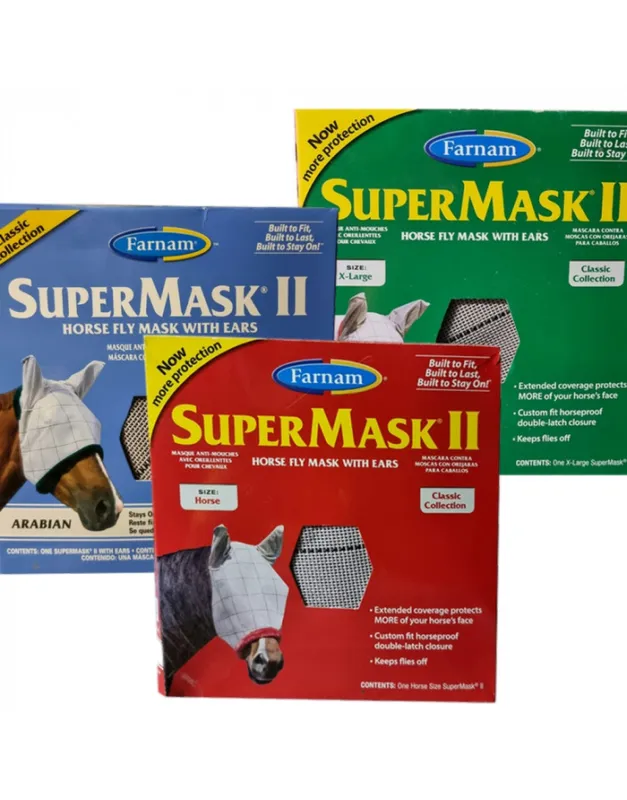 Masque anti-mouche anti-UV SUPERMASK II Paiement Scuris