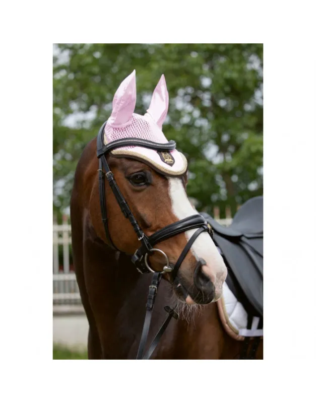 Bonnet anti-mouches Golden Gate HKM Haute Qualit
