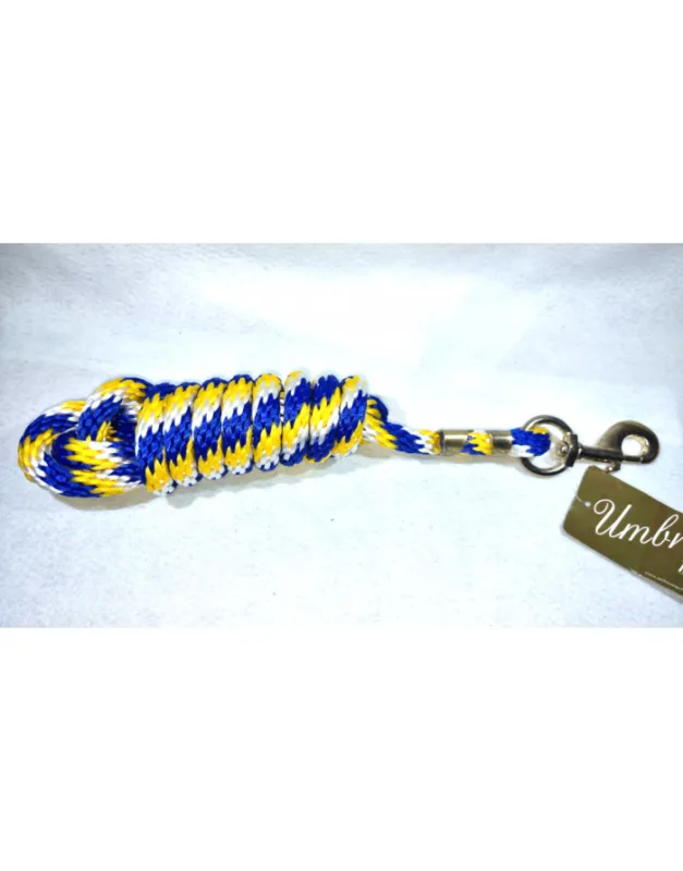 Authentique Longe d&rsquo;attache en nylon – Tricolore – 2,35 m