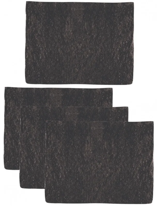 Prix Cass Sous-bandes Pad en feutre, lot de 4 BURIONI