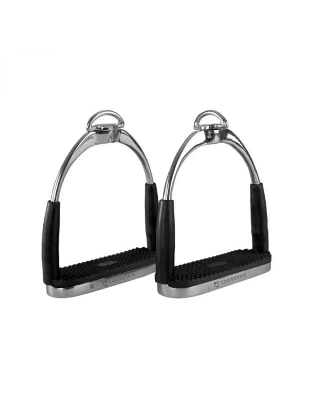 Petit Prix Etriers articuls avec oeil rglable 0, 45 ou 90 EQUESTRO