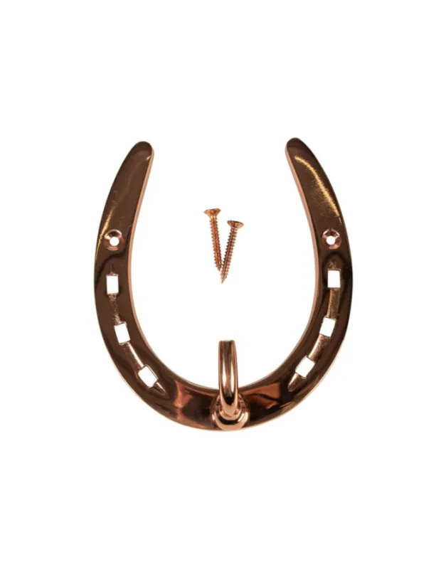 Offre Spciale Porte-bridon pour fer cheval en laiton HKM