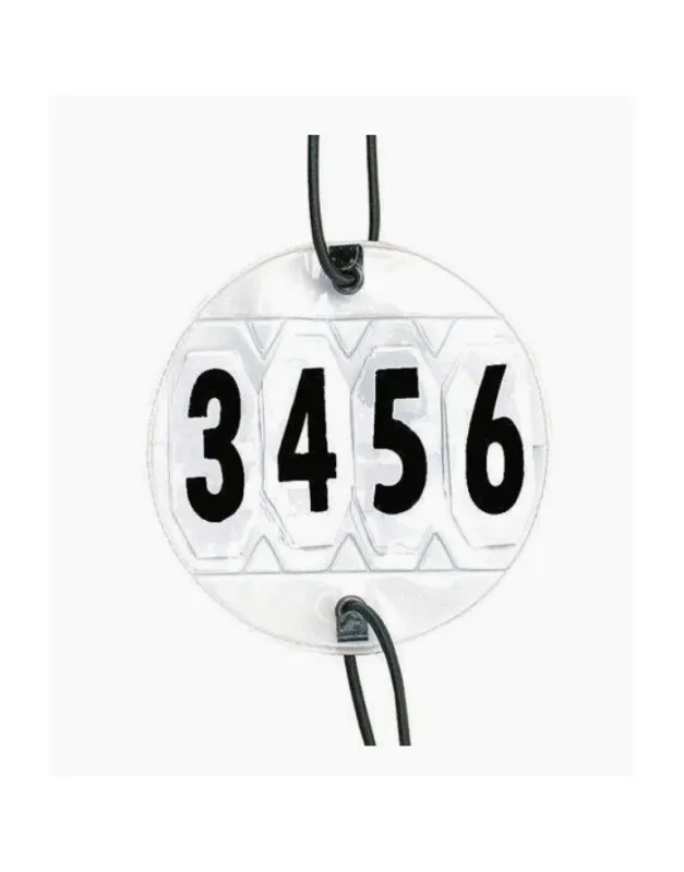 Authentique Porte-numro 4 chiffres HKM