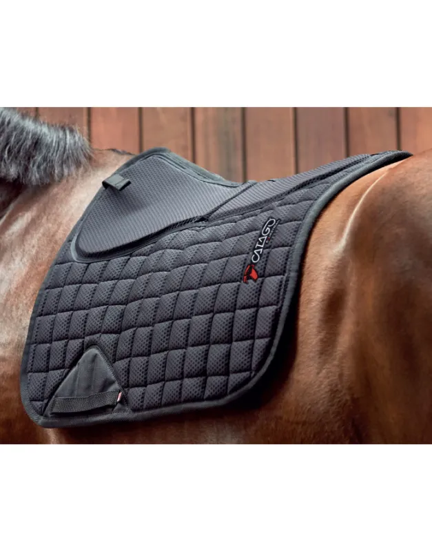 Tapis de selle correcteur avec inserts amovibles CATAGO Fir-Tech Achat Immdiat