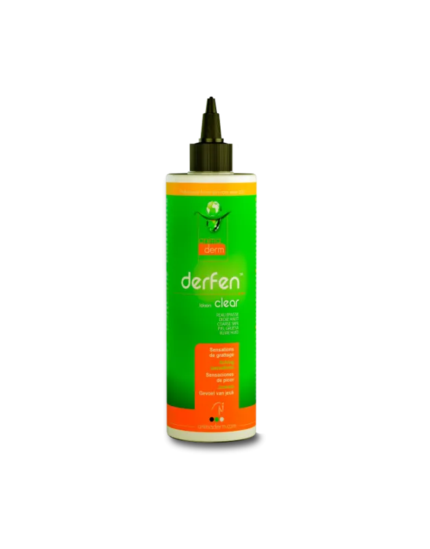Derfen Clear  Lotion anti-dmangeaisons peaux paisses RAVENE Produit De Marque