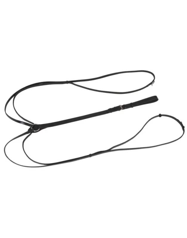 Rnes viennoises en cuir noir KERBL Jusqu puisement Des Stocks