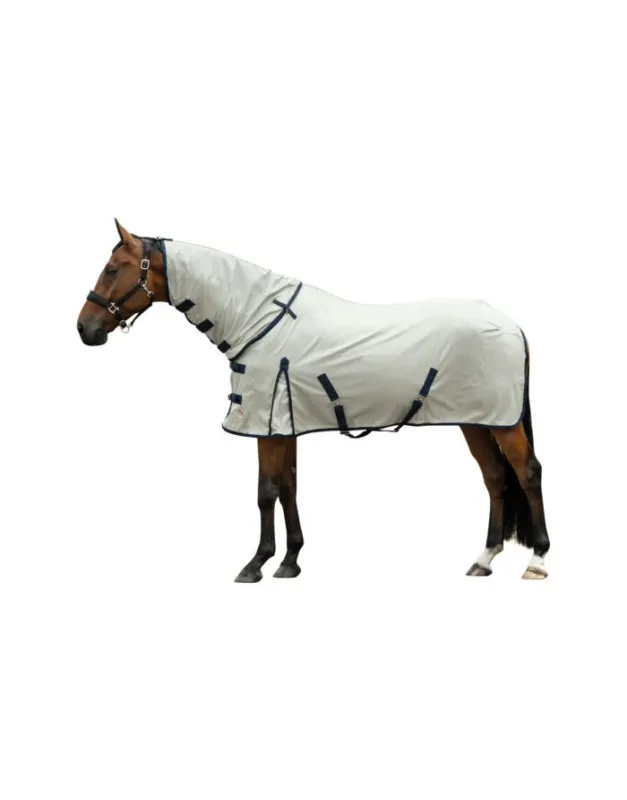 Must-Have Couverture anti-mouches -Rain II- avec partie du cou amovible HKM