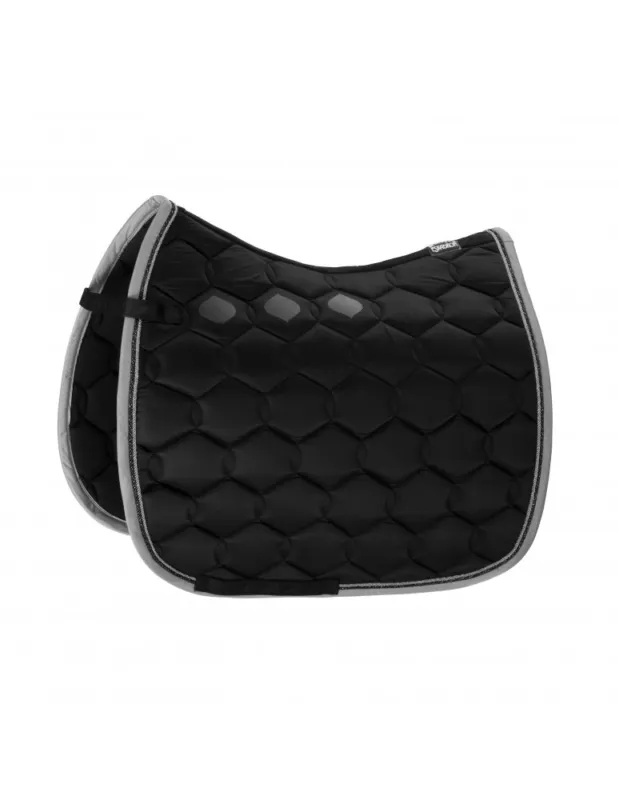 Tapis dressage ESKADRON « Glossy Wave » – Blanc/Argent Solde