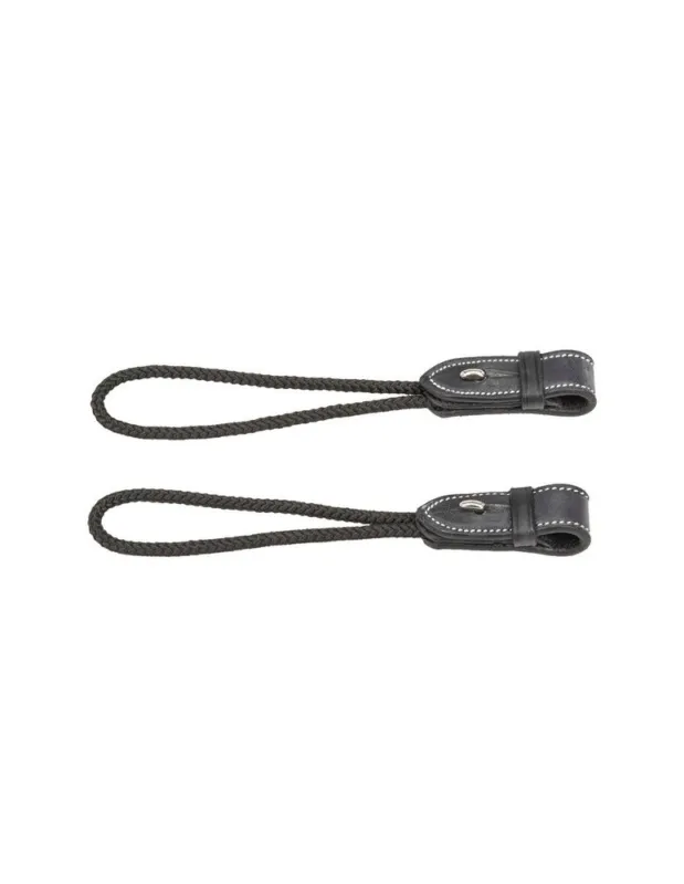 Alliances de mors cuir/corde TDET – Havane Marque