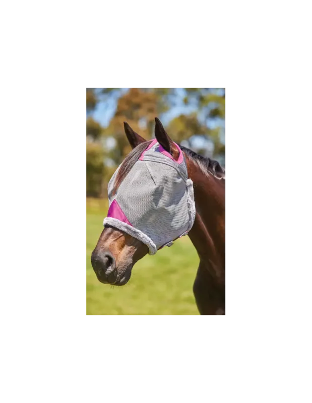 Masque anti mouches WEATHERBEETA "Durable" - Poney Nouvel Arrivage