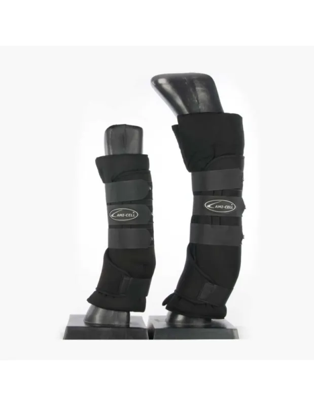 Marque Stable boots LAMI-CELL "Bamboo" - Noir - Cheval/Full