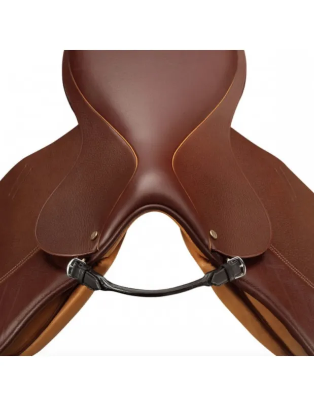 Courroie de selle cuir NORTON - Havane Affaire Saisir