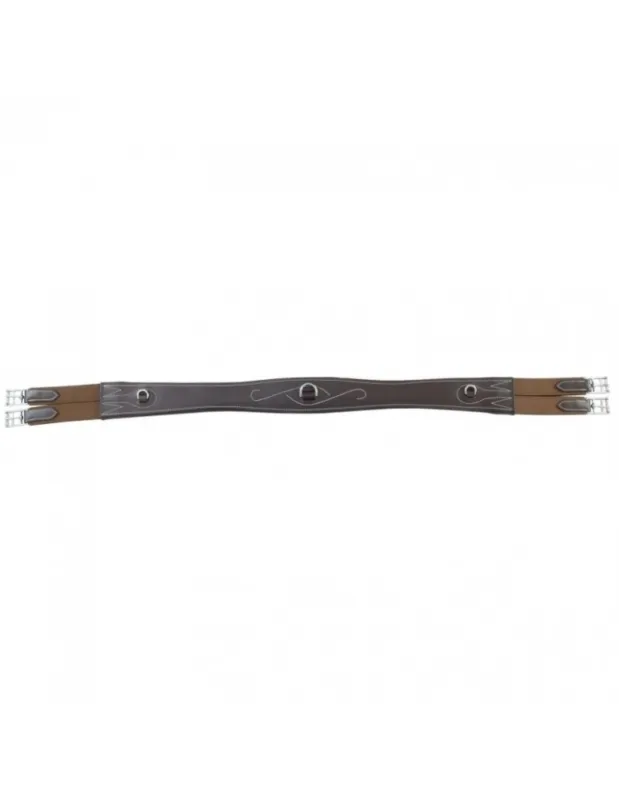 Sangle cuir lisse TDET Anatomique - Noir - 115 Prix Cass