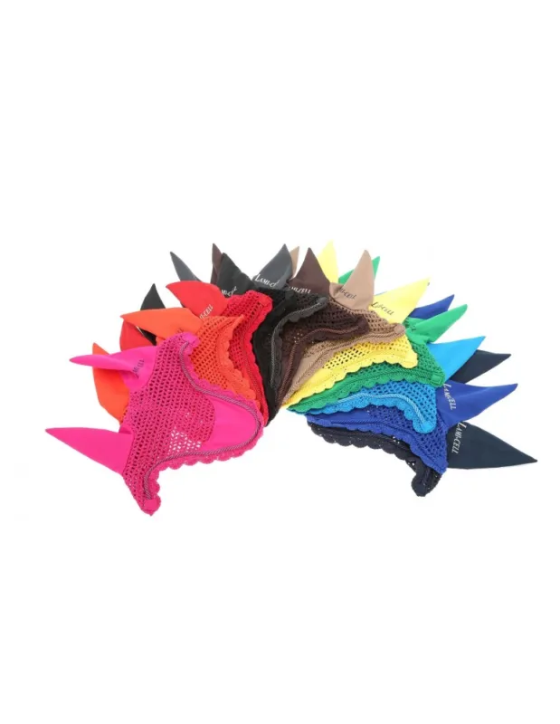 Bonnet anti mouches LAMI-CELL "Basic" - Bleu marine - Poney Satisfait Ou Rembours