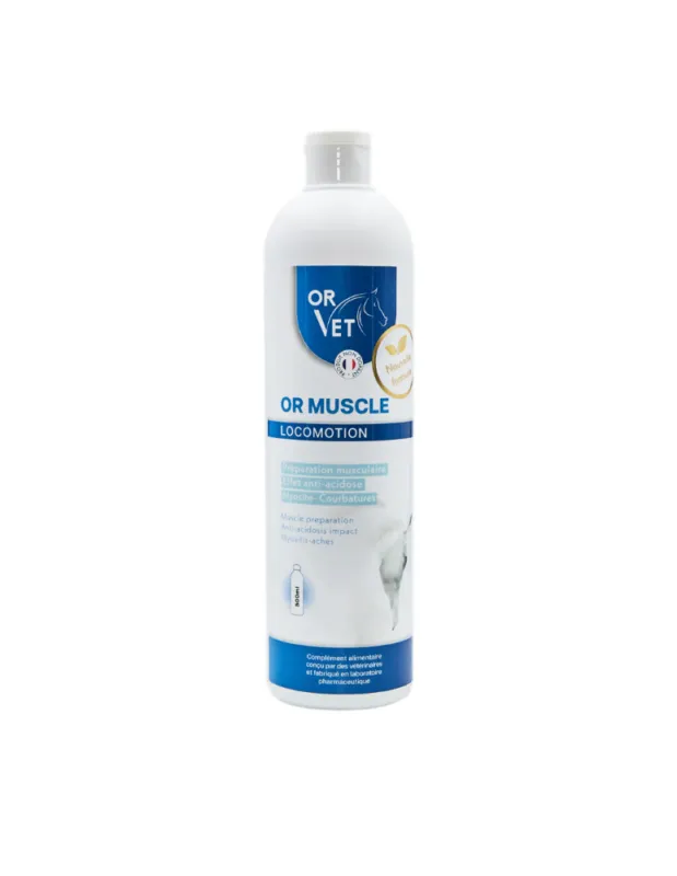 Livraison Express Soutien musculaire OR-VET Or-muscle 500ml